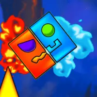 GEOMETRY DASH FIRE AND WATER
